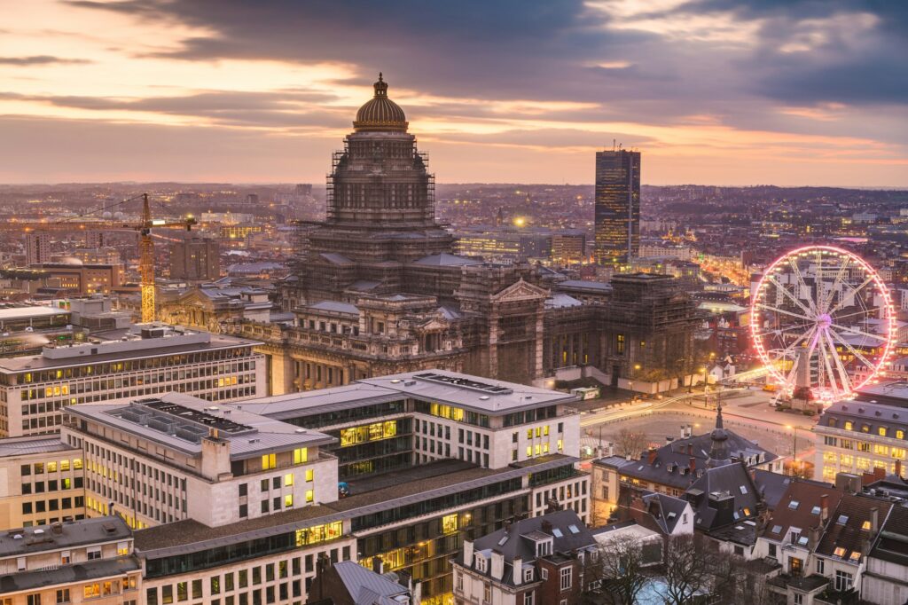 Brussels, Belgium Cityscape