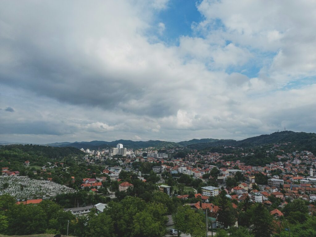Panoráma mesta Tuzla